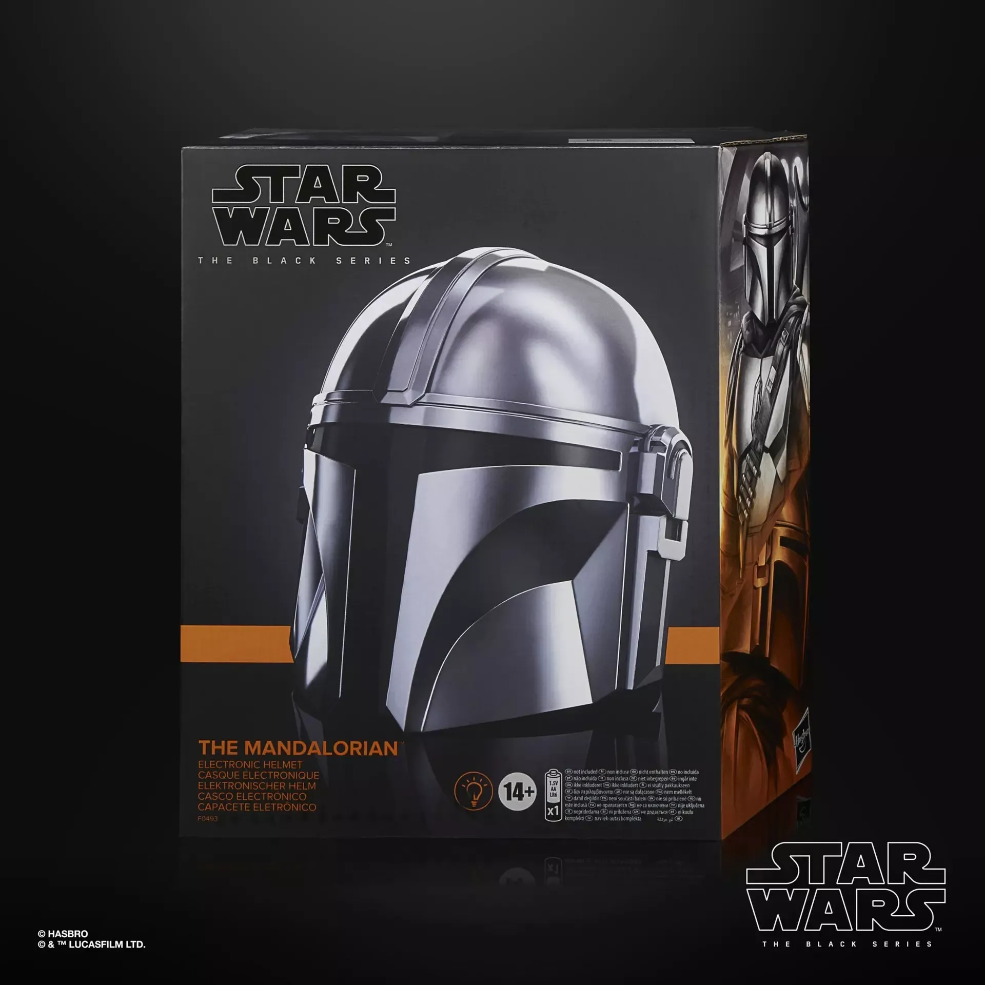 star wars: the black series – the mandalorian electronic helmet - slika 8