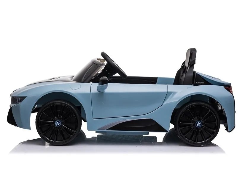 licencirani auto na akumulator bmw i8 – svijetlo plavi - slika 4