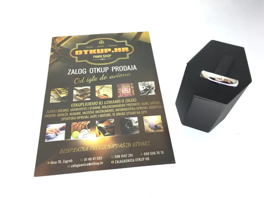 zlatni prsten 4,13g (14k) r1, rate - slika 3