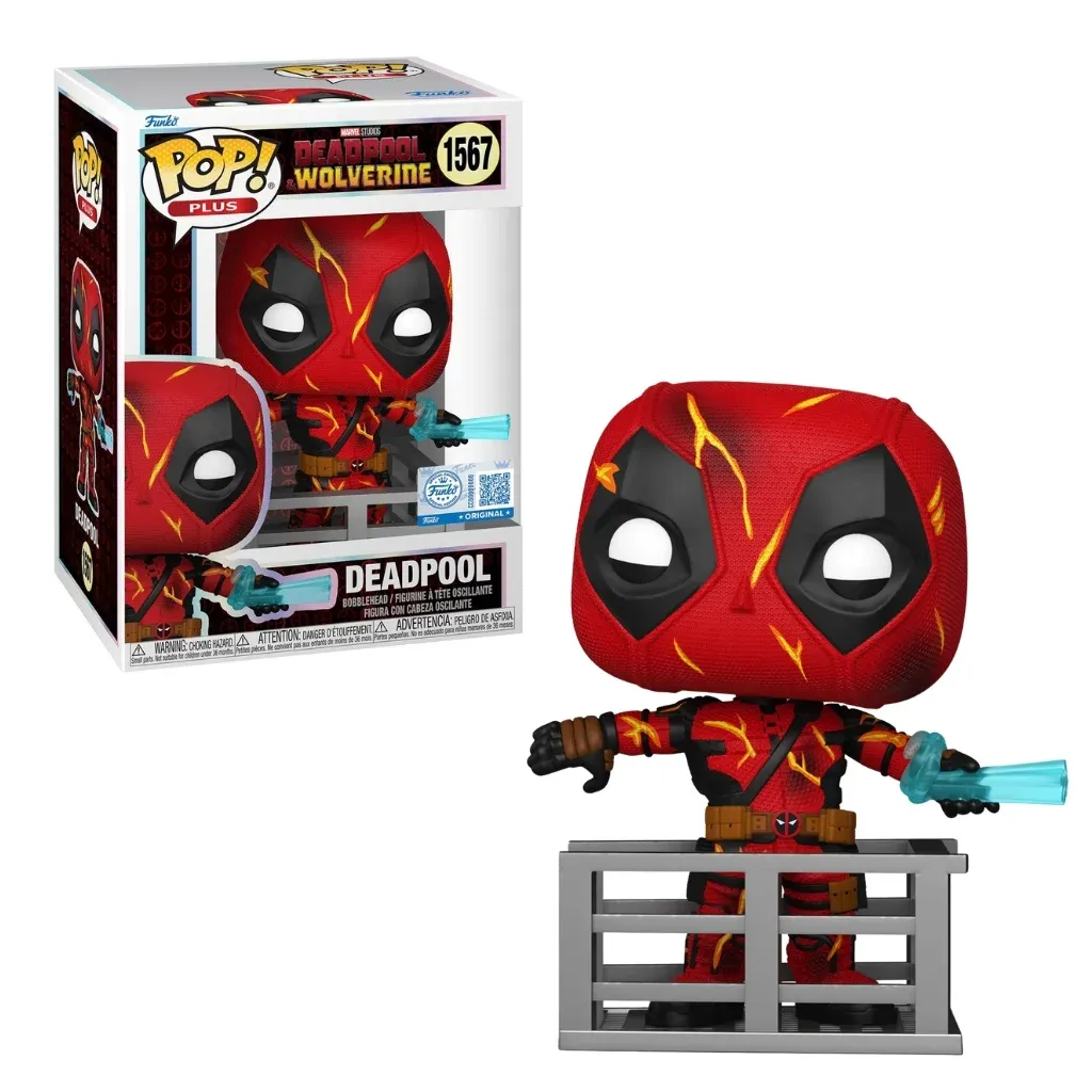 funko pop! plus: deadpool & wolverine – deadpool (time ripper) #1567 - slika 3