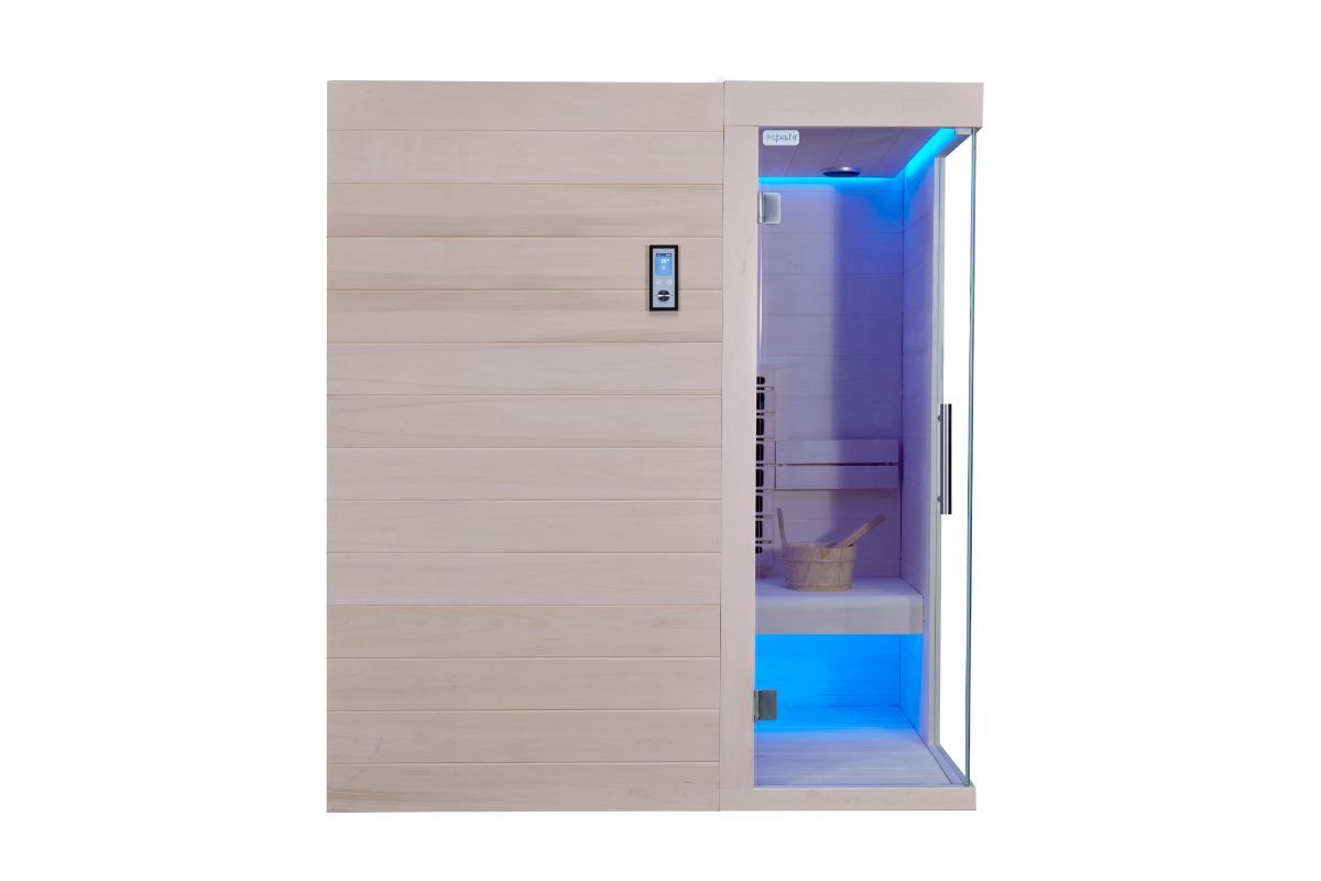 kombinirana sauna – 180 x 140 x 200 cm – elite – aspen - slika 3