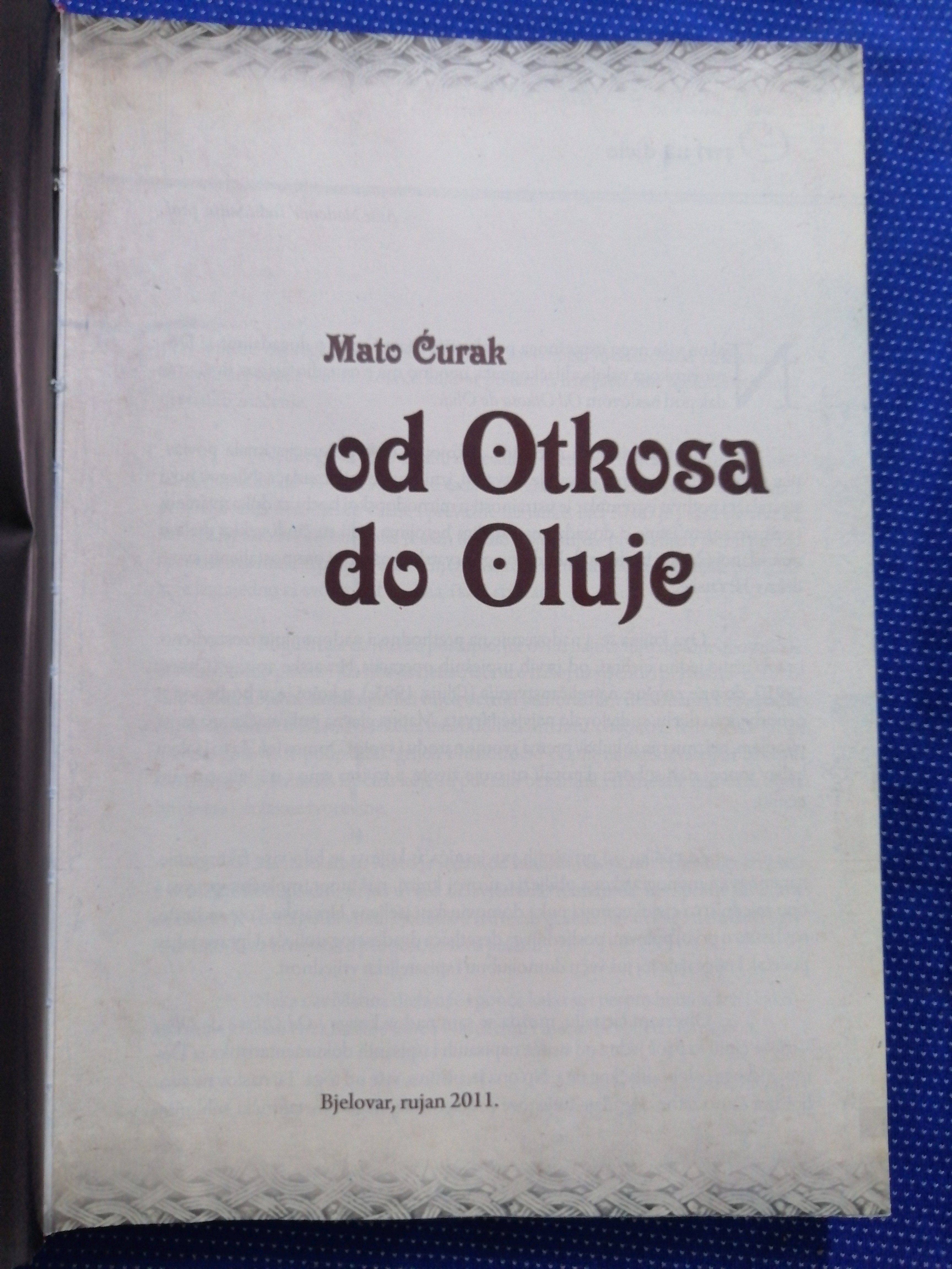 mato ćurak – od otkosa do oluje [a8] - slika 2