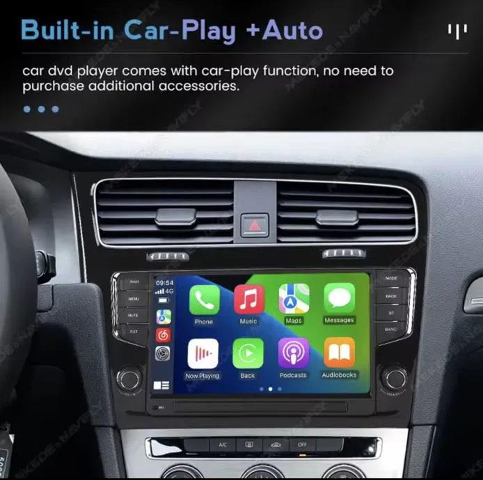 vw golf mk7 original multimedija android navigacija ekran carplay wifi - slika 16