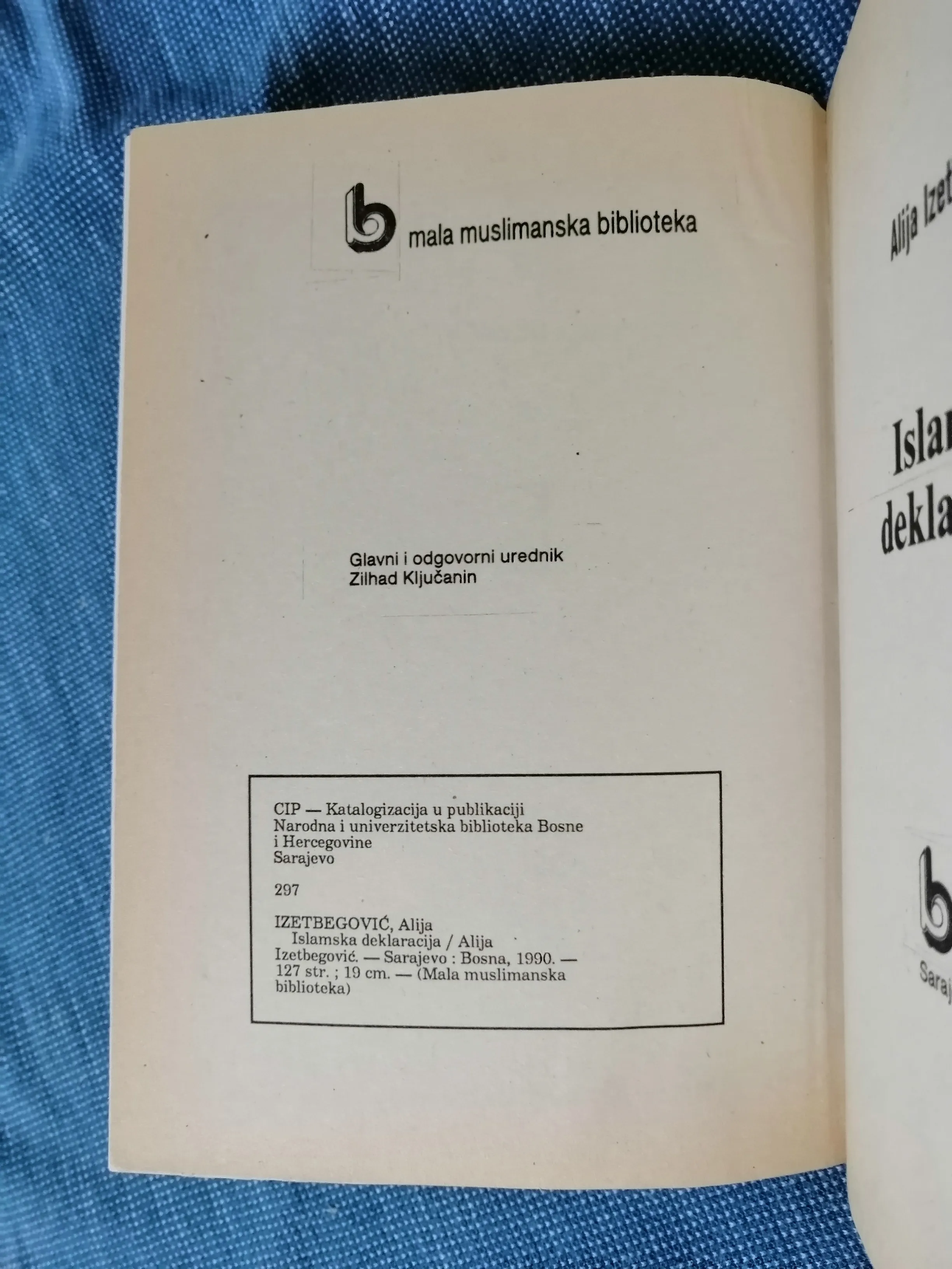 alija izetbegović – islamska deklaracija - slika 3