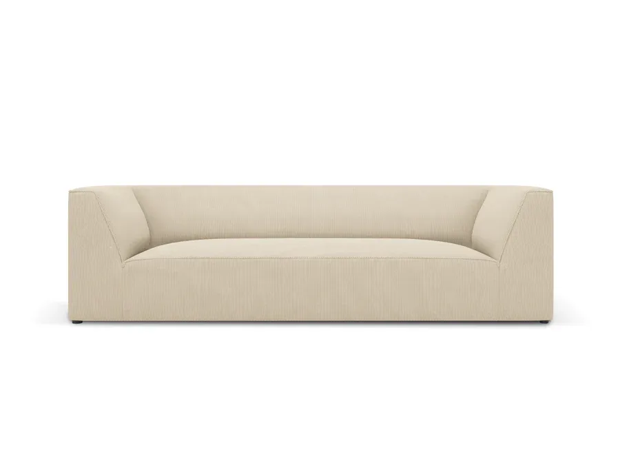 Sofa Ruby, 3 sjedala, 232x92cm, Materijal: Rebrasta tkanina - Čakovec