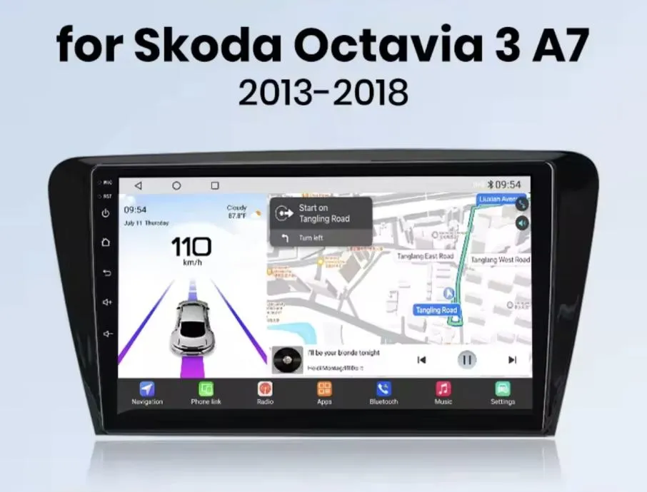škoda octavia 3 a7 original multimedija android navigacija - slika 11