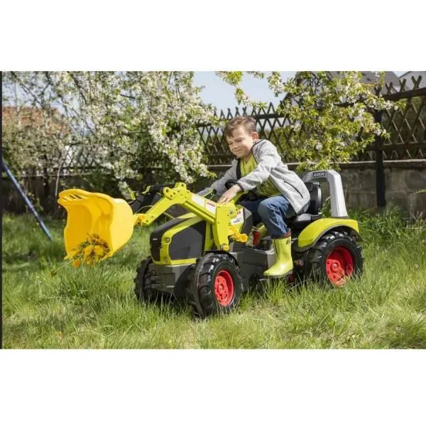 rolly toys x-trac premium claas axion 950 traktor na pedale sa utovari - slika 2