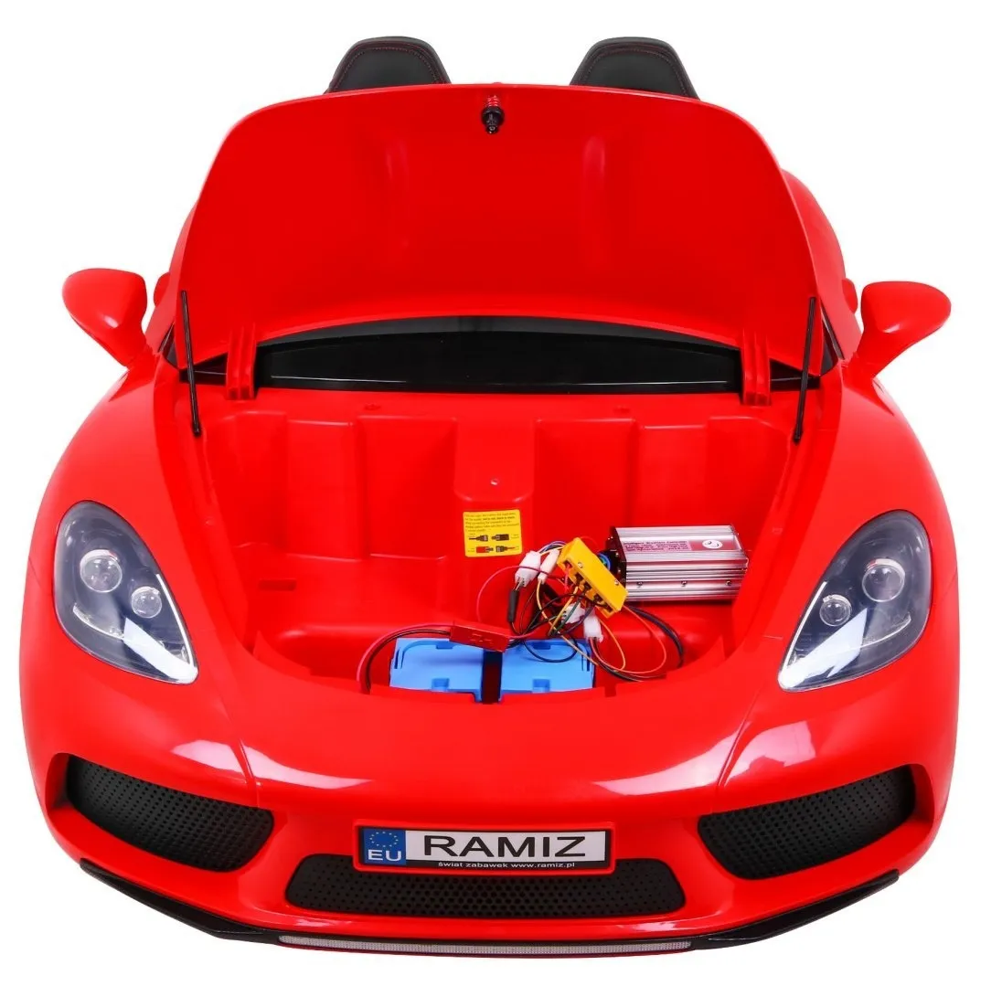 auto na akumulator perfecta - dvosjed - crveni - slika 6
