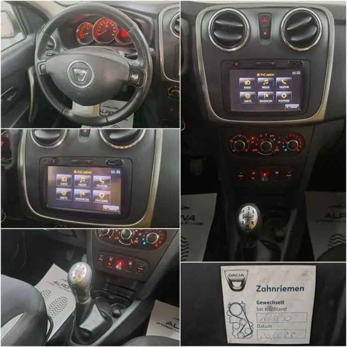 dacia sandero 1.5 dci stepway*jamstvo*navi,park.senzori,servisna - slika 19