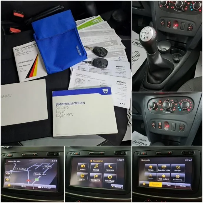 dacia sandero stepway 1.5 dci*jamstvo*navi,alu,i. vlasnik,servisna... - slika 19