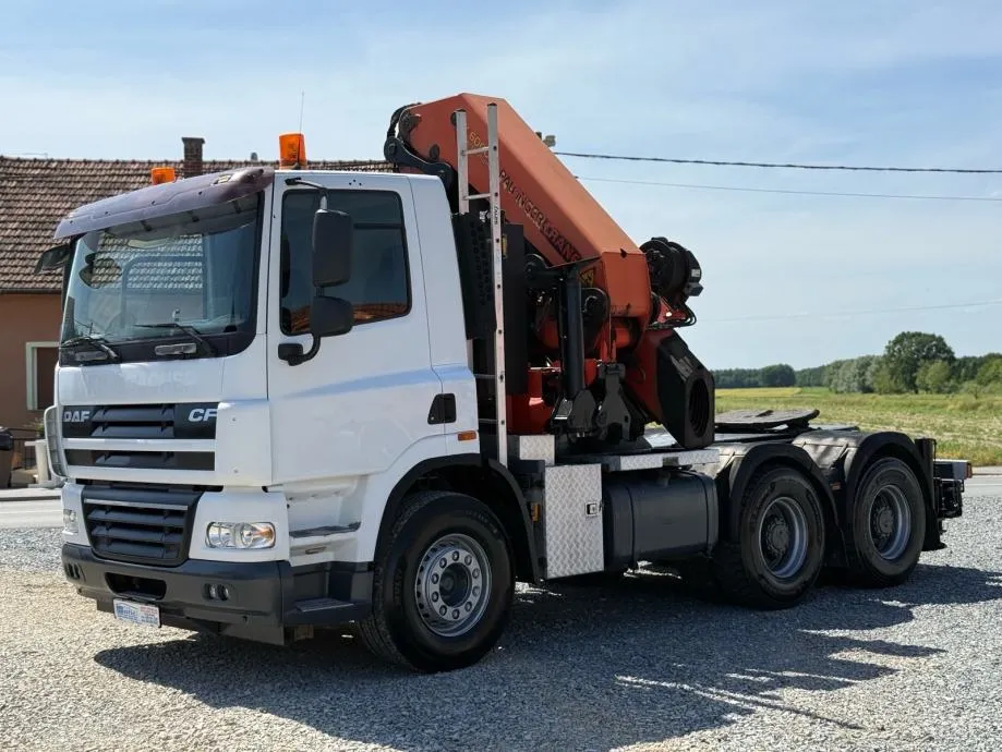 daf cf85.410 + palfinger pk60002, 2007 god. - slika 2