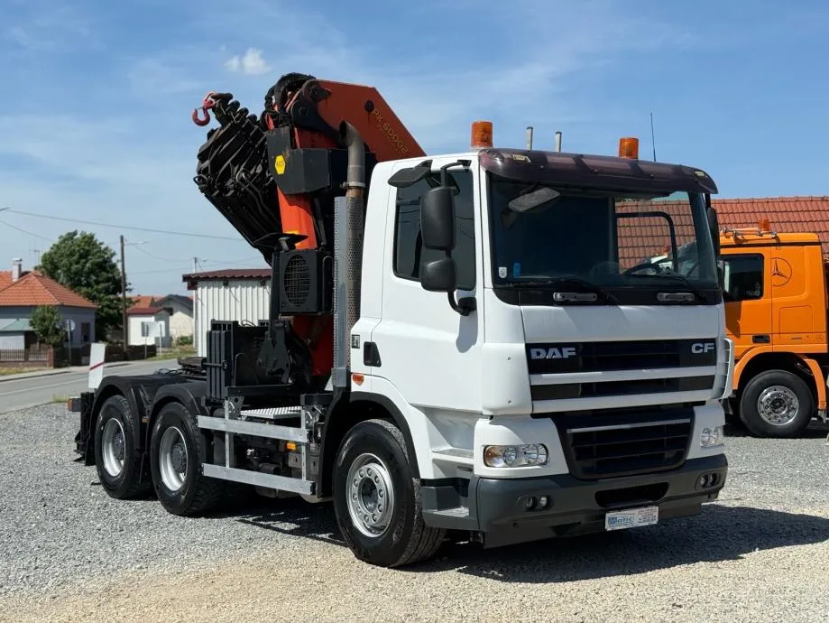 daf cf85.410 + palfinger pk60002, 2007 god. - slika 4