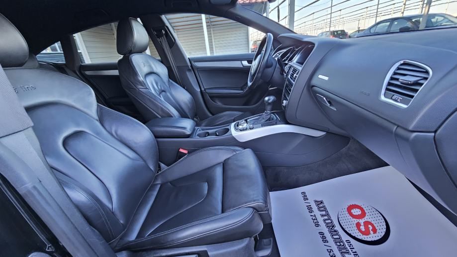 audi a5 sportback 2,0 tdi quattro,automatic,koža,navi,xenon,reg - slika 8