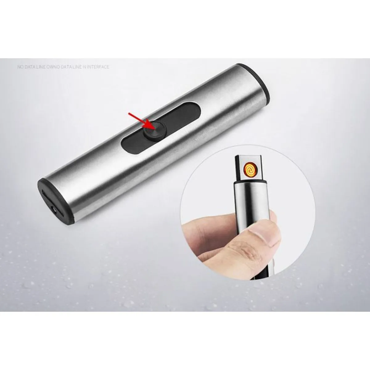 električni usb upaljač king - slika 6