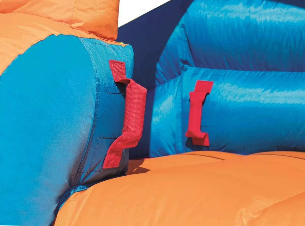 bazen/igralište s toboganom turbo splash bestway - šareni - slika 11