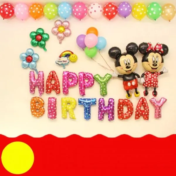 folijski baloni happy birthday - slika 10