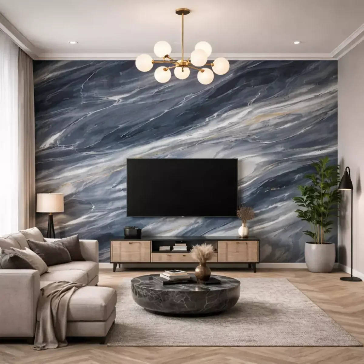 (komplet 10kom) luksuzna imitacija mramora - zidne obloge marble - slika 5
