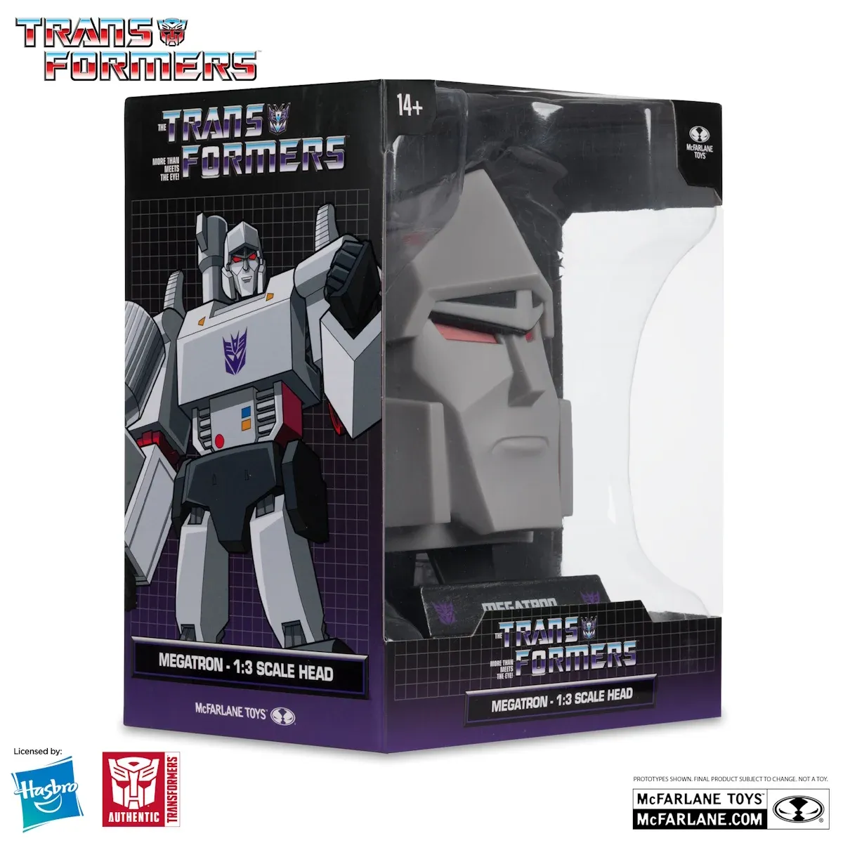 mcfarlane transformers – megatron 1:3 scale head - slika 6