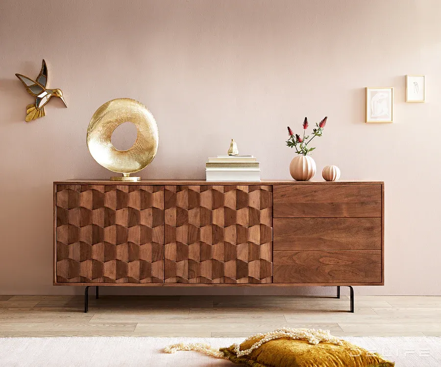 komoda fevo 175cm, materijal: bagrem - slika 2
