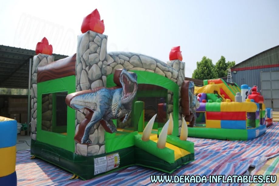 dinosaur igraonica na napuhavanje- napuhanac - slika 3