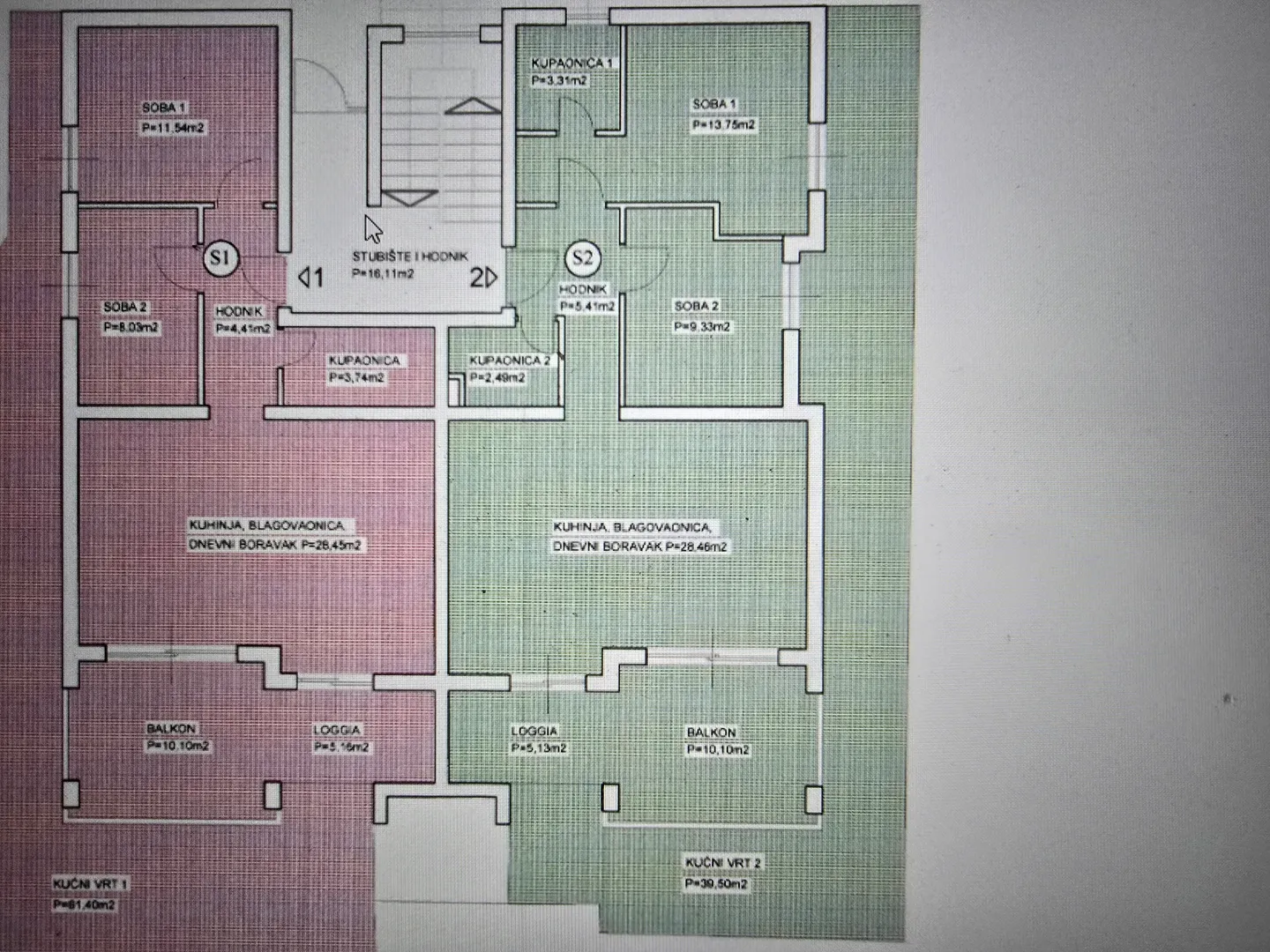 novalja, 146,90 m2, sa bazenom i okućnicom, prvi red do mora - slika 33