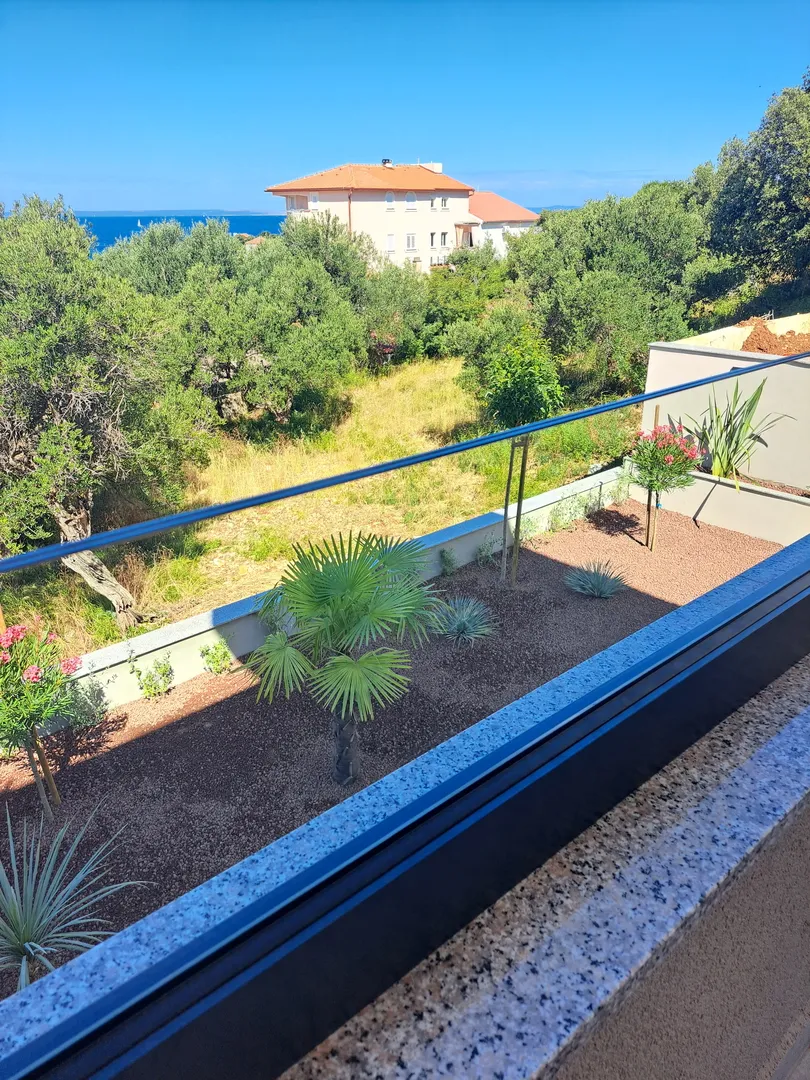 Novalja, Jakišnica, penthouse apartman s pogledom na more - Potočnica, Novalja