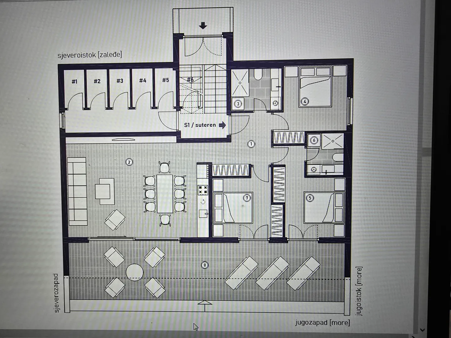 luksuzni apartman, sveti petar na moru, 80m od mora, - slika 11