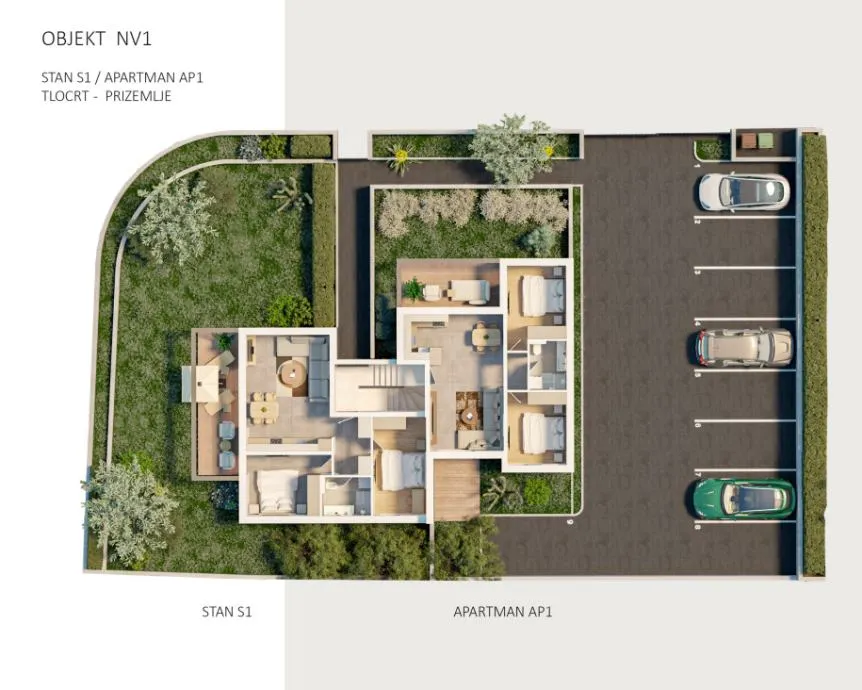 novalja, projekt olive tree, 74 m2, blizina centra i gradske plaže - slika 9