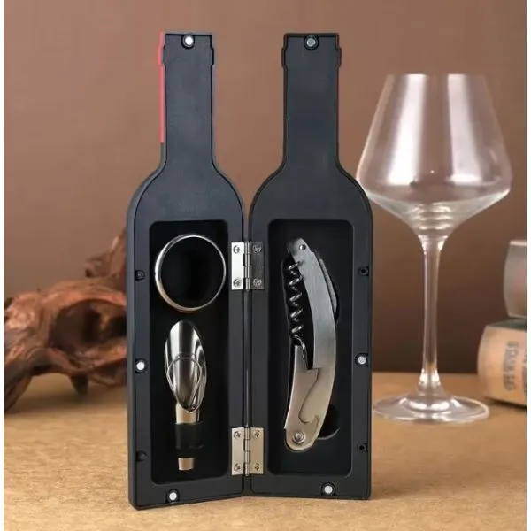 set za vino u kreativnoj poklon kutiji - slika 2