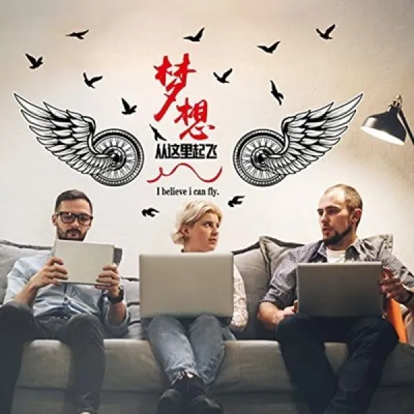zidna naljepnica - wings - slika 2