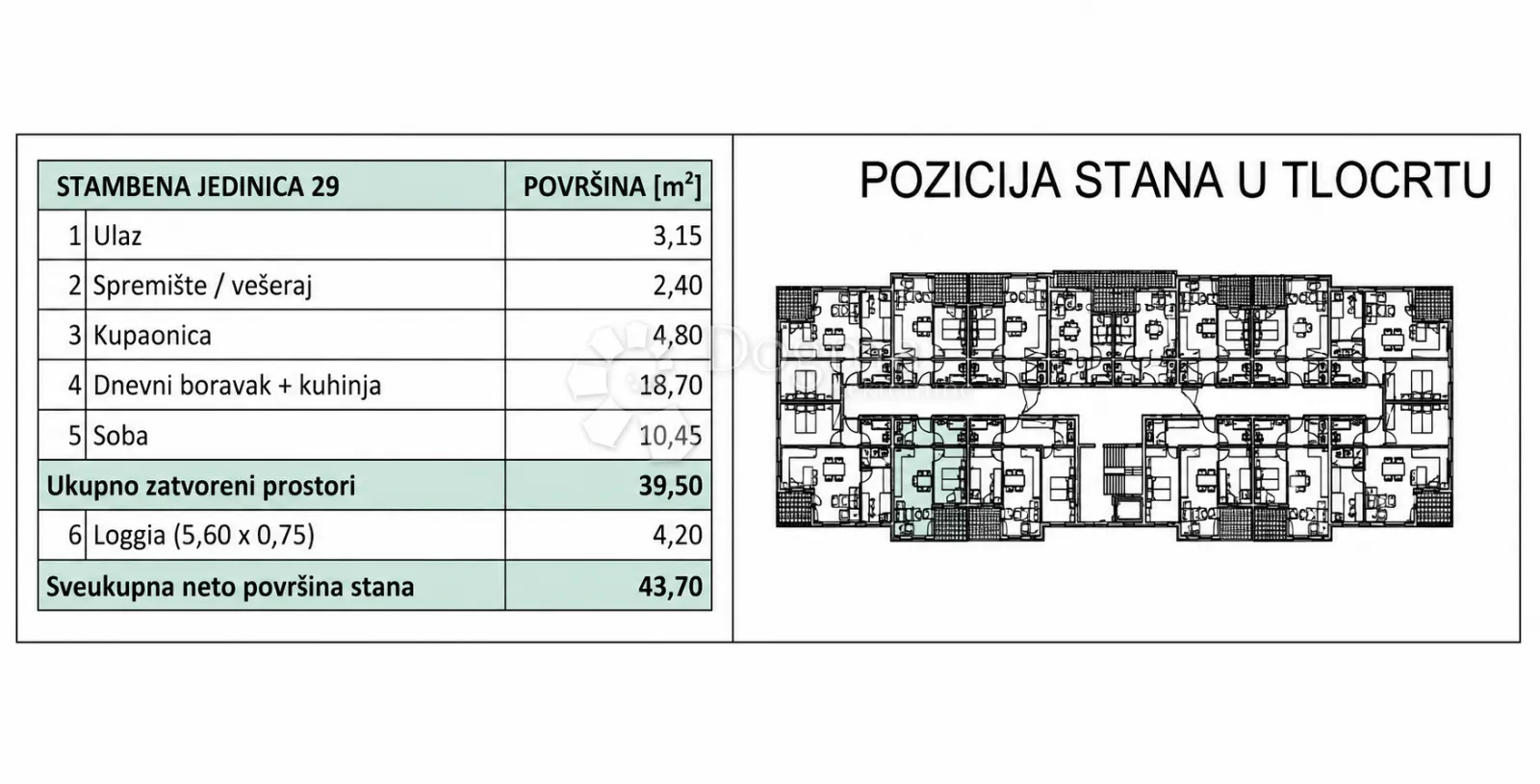 pretprodaja stanova – moderan stan na 2. katu novogradnje, varaždin | 39,50m² + loggia - slika 9