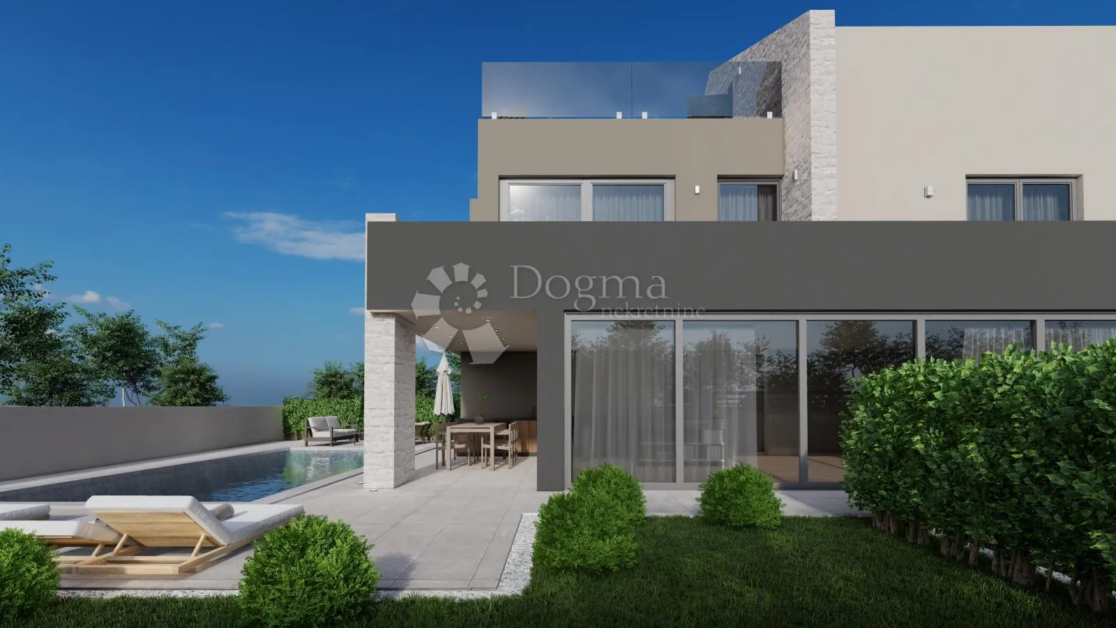 poreč , visokokvalitetna vila 500m od mora - slika 2