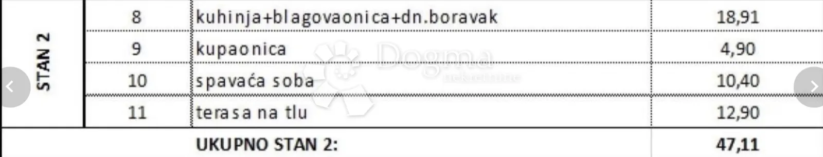 1s i novogradnja s terasom i vrtom 47m² - slika 7