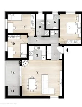 kvalitetna novogradnja u čepinu-prodaja 90m2 - slika 3