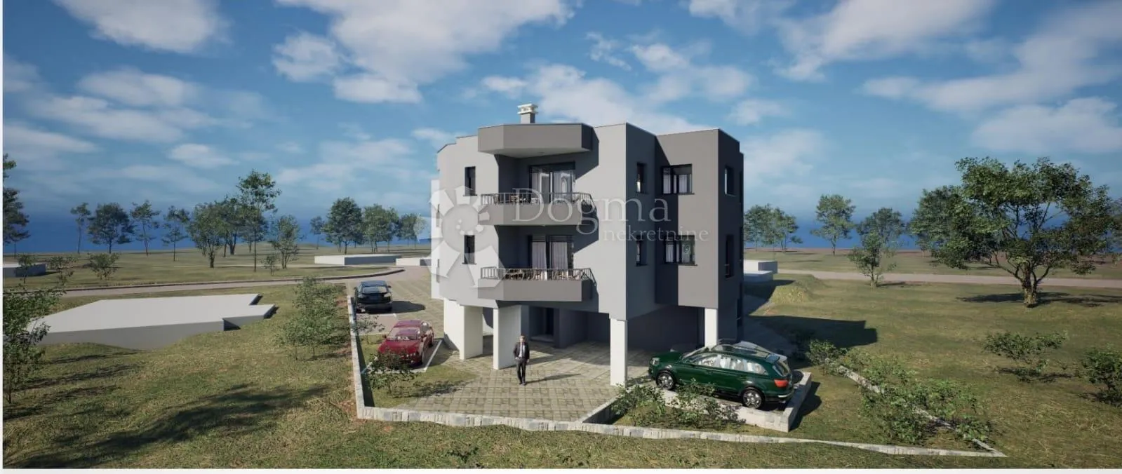 penthouse štinjan – 600 m od mora – pogled na brijune – ključ u ruke - slika 2