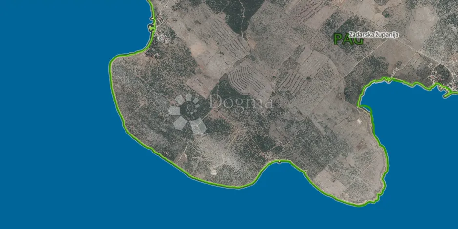 građevinsko zemljište 50 m od mora, pag - slika 3