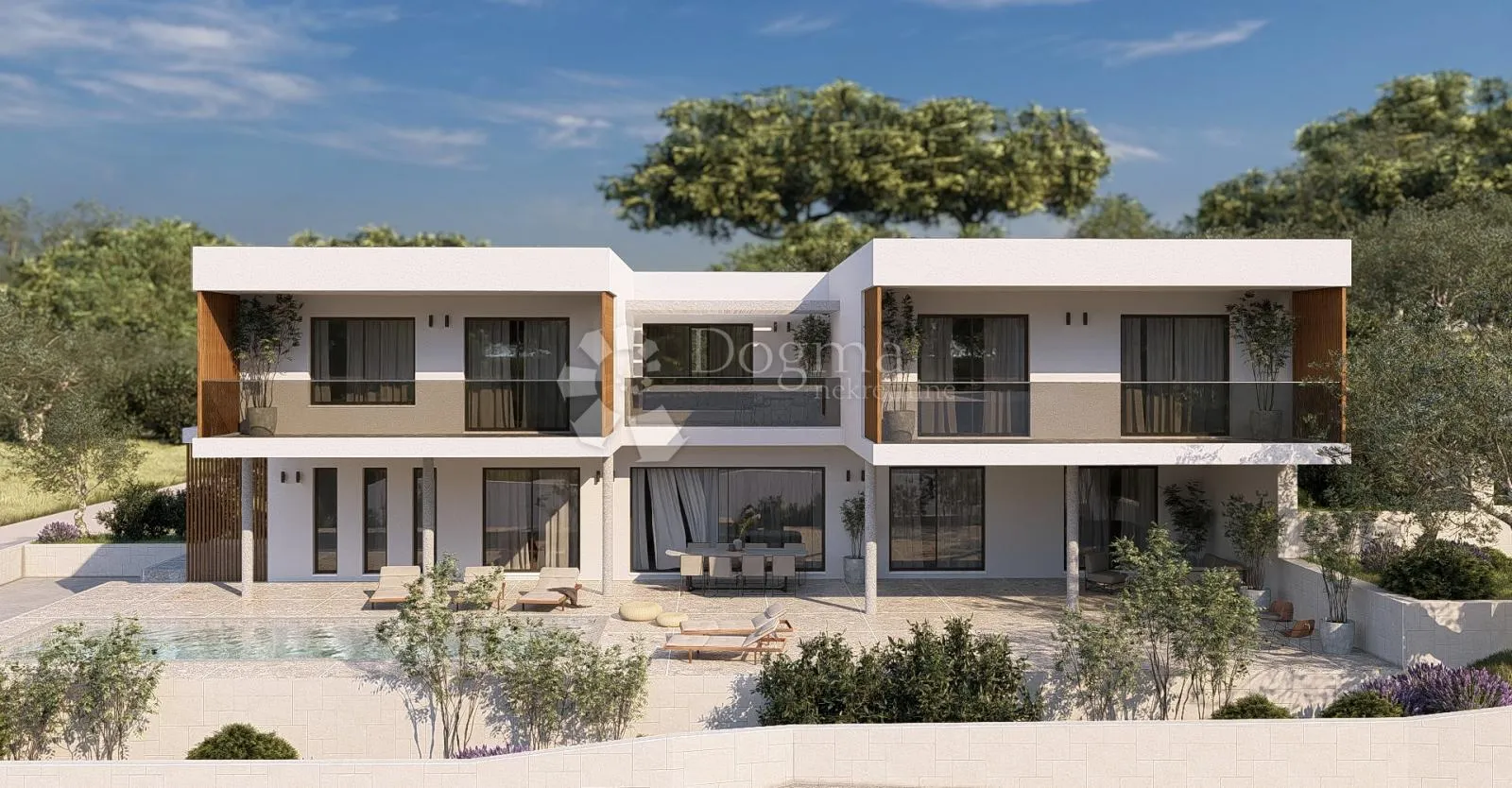 Top prilika: zemljište s dozvolom i projektom luksuzne vile - Vinišće, Marina