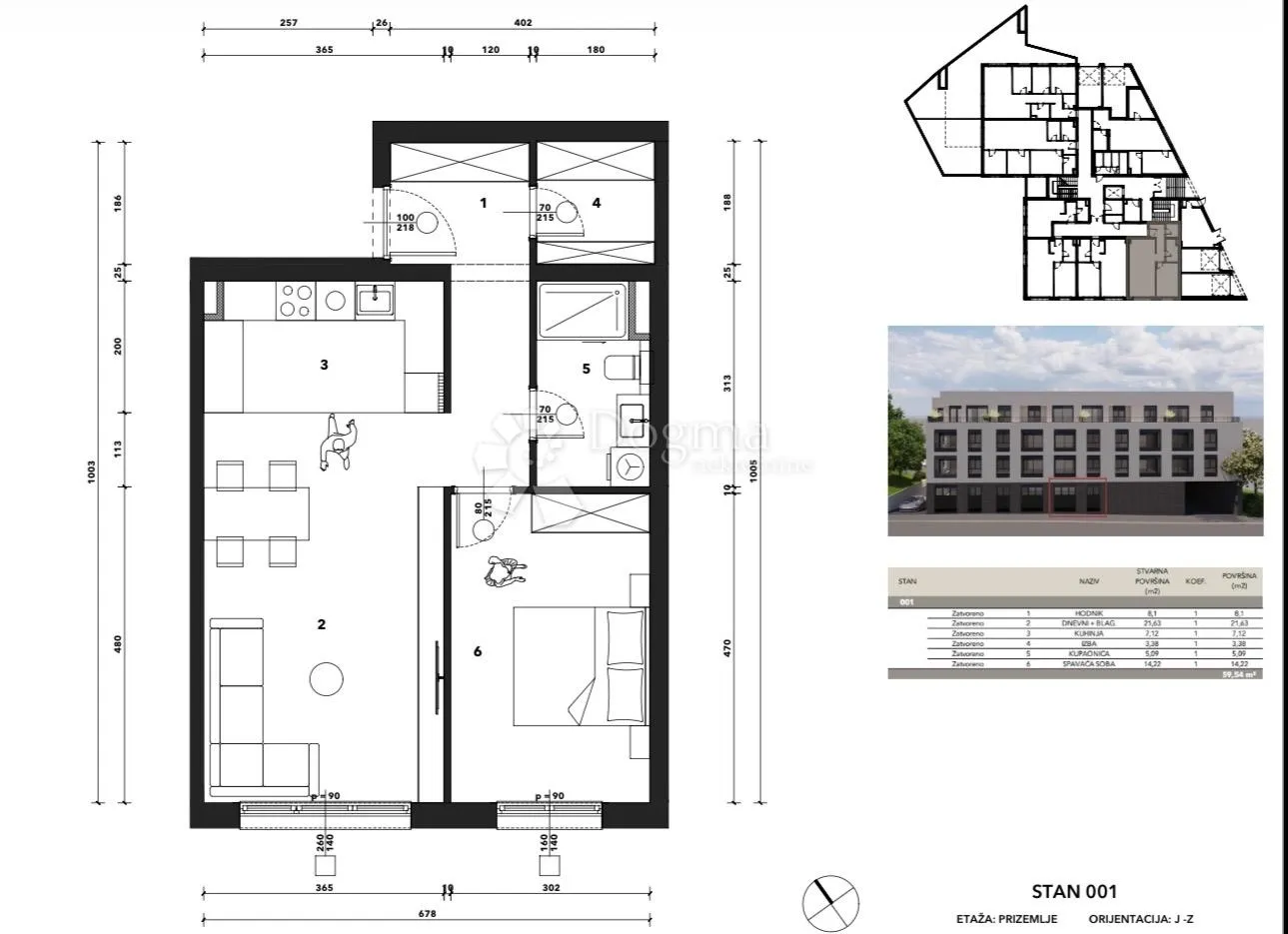s1 - črnomerec -mandalićina - nova rezidencija od 30 do 107 m2 - slika 5