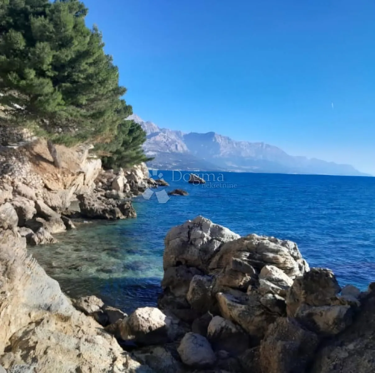 Građevinsko zemljište prvi red do mora! Marušići - Marušići, Omiš
