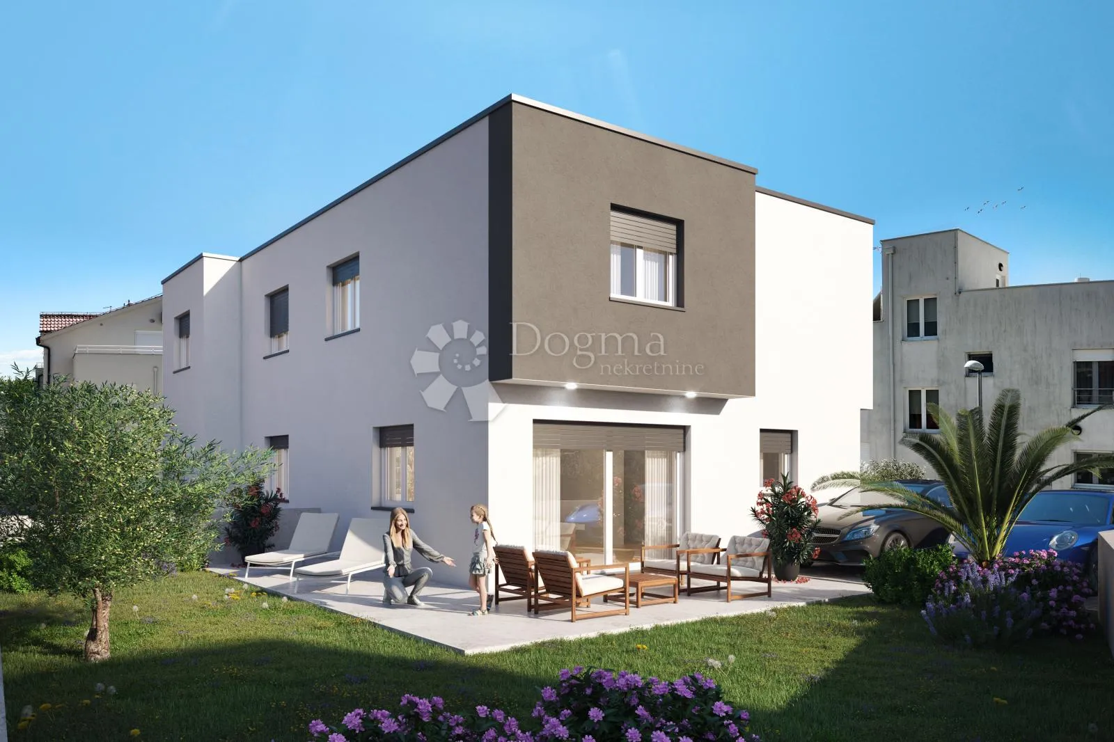 vodice - moderan stan u prizemlju s vrtom - slika 2