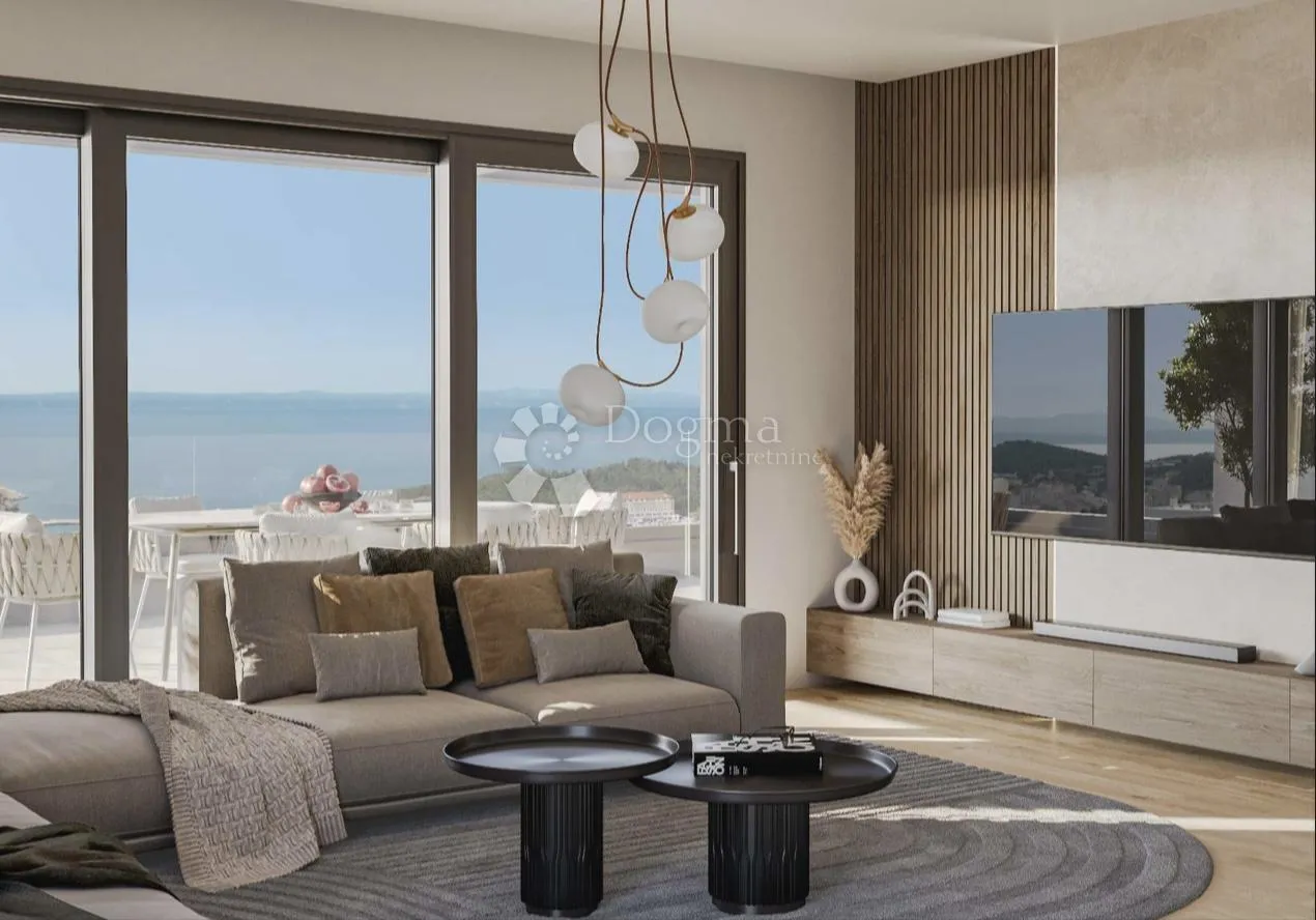 ekskluzivni penthouse s bazenom i pogledom na more -makarska - slika 8