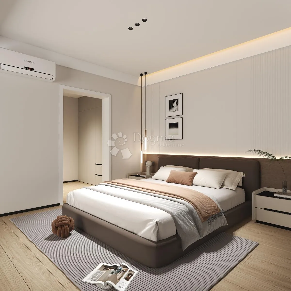 novogradnja – vila, 140 m2, 3ss, bazen, pogled na more - slika 17