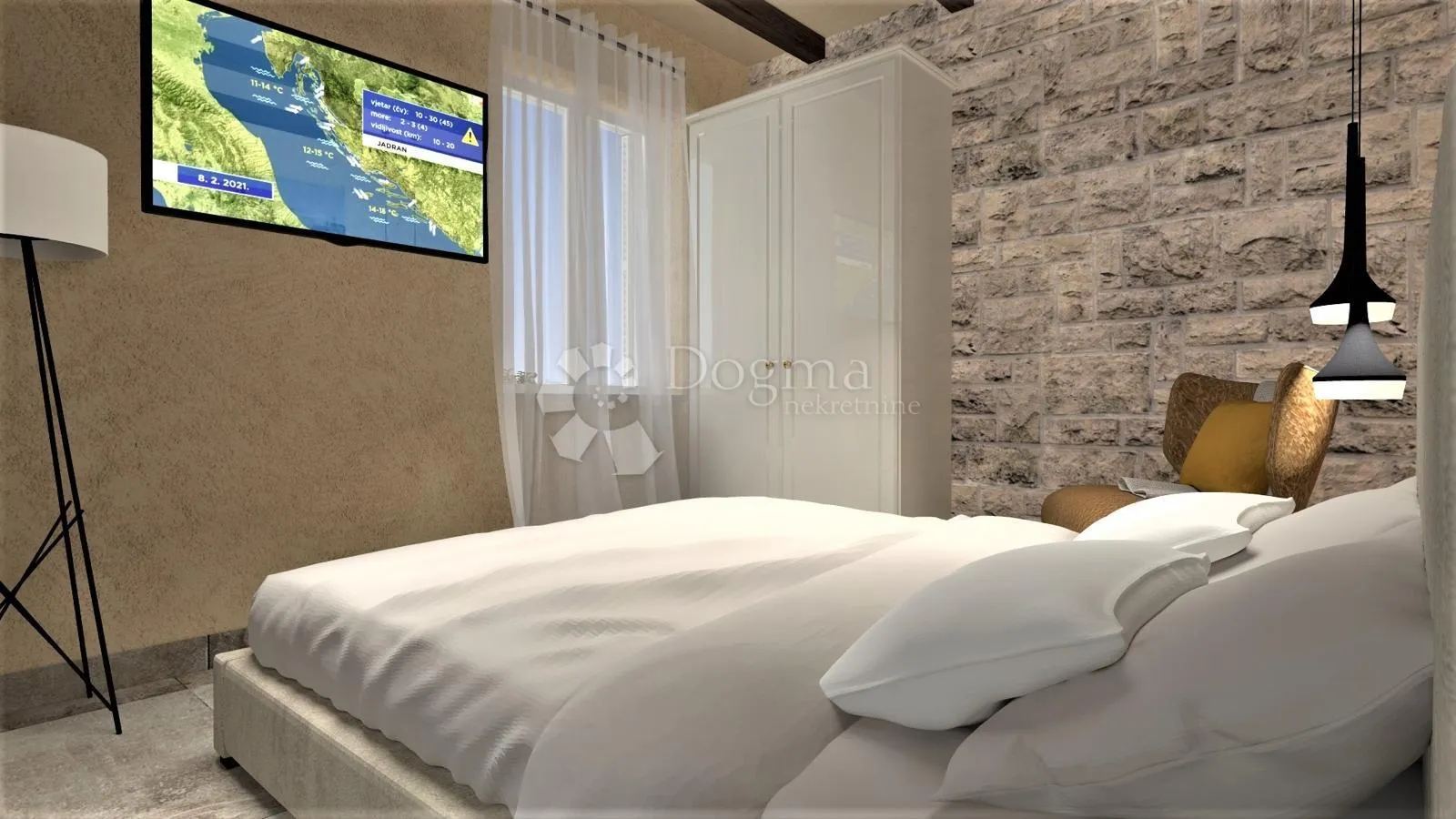 kamen villa u mirnom okruženju otoka krka - slika 34