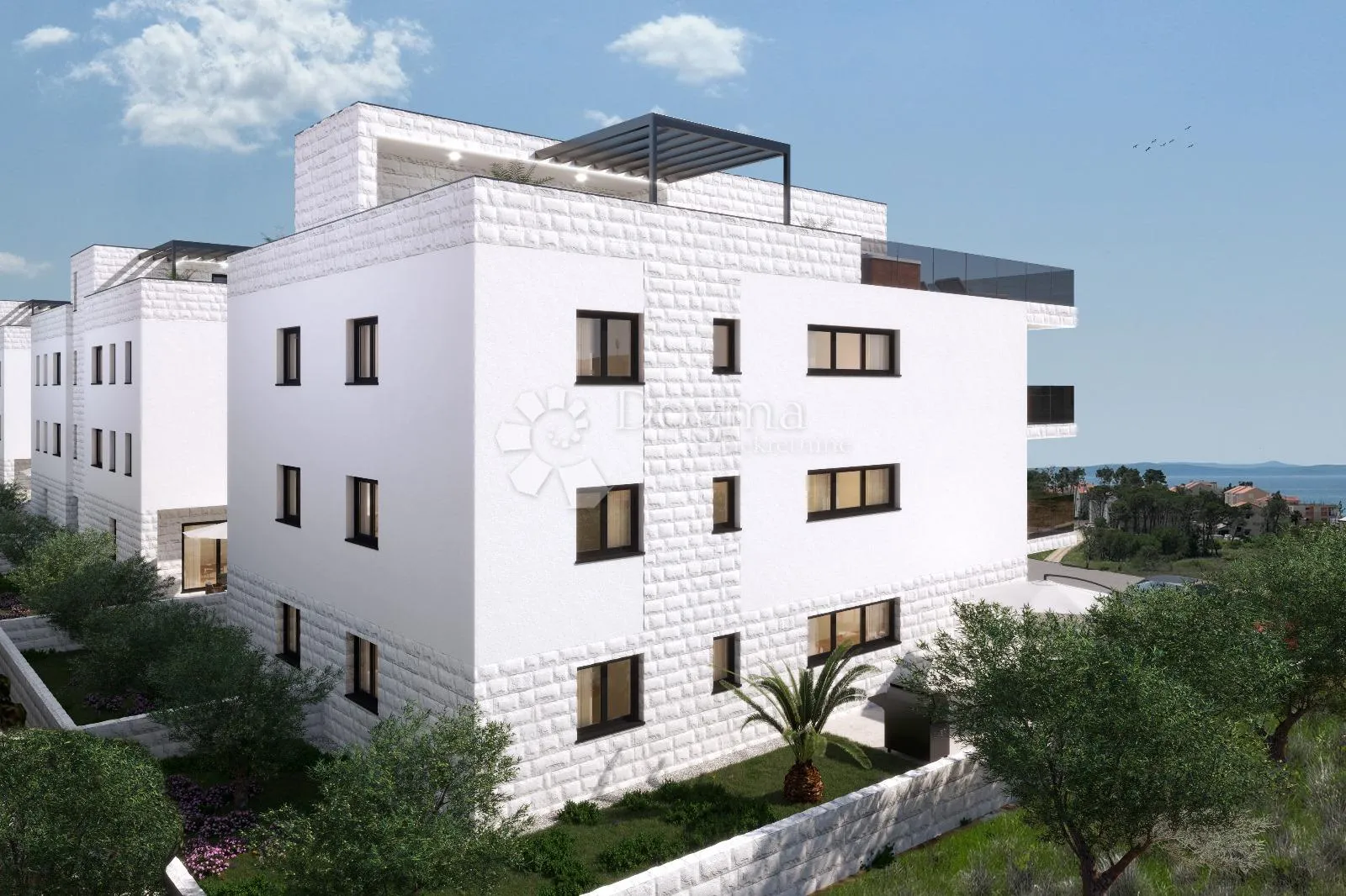 moderna novogradnja 70m od mora - slika 5