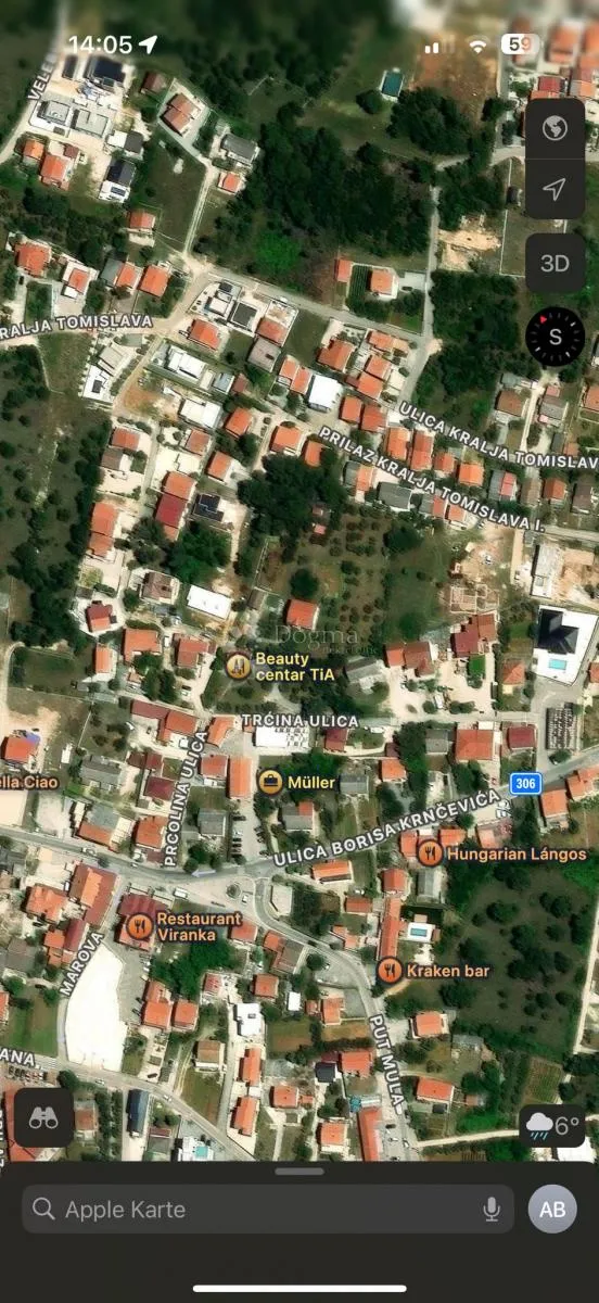 atraktivno građevinsko zemljište strogi centar vira - slika 3