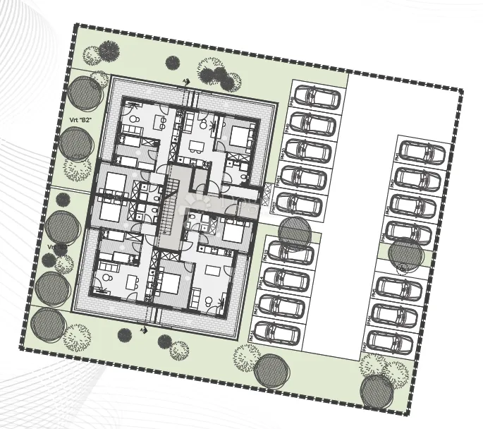 novogradnja na mirnoj lokaciji - šikići (2ss-db, parking) - slika 15