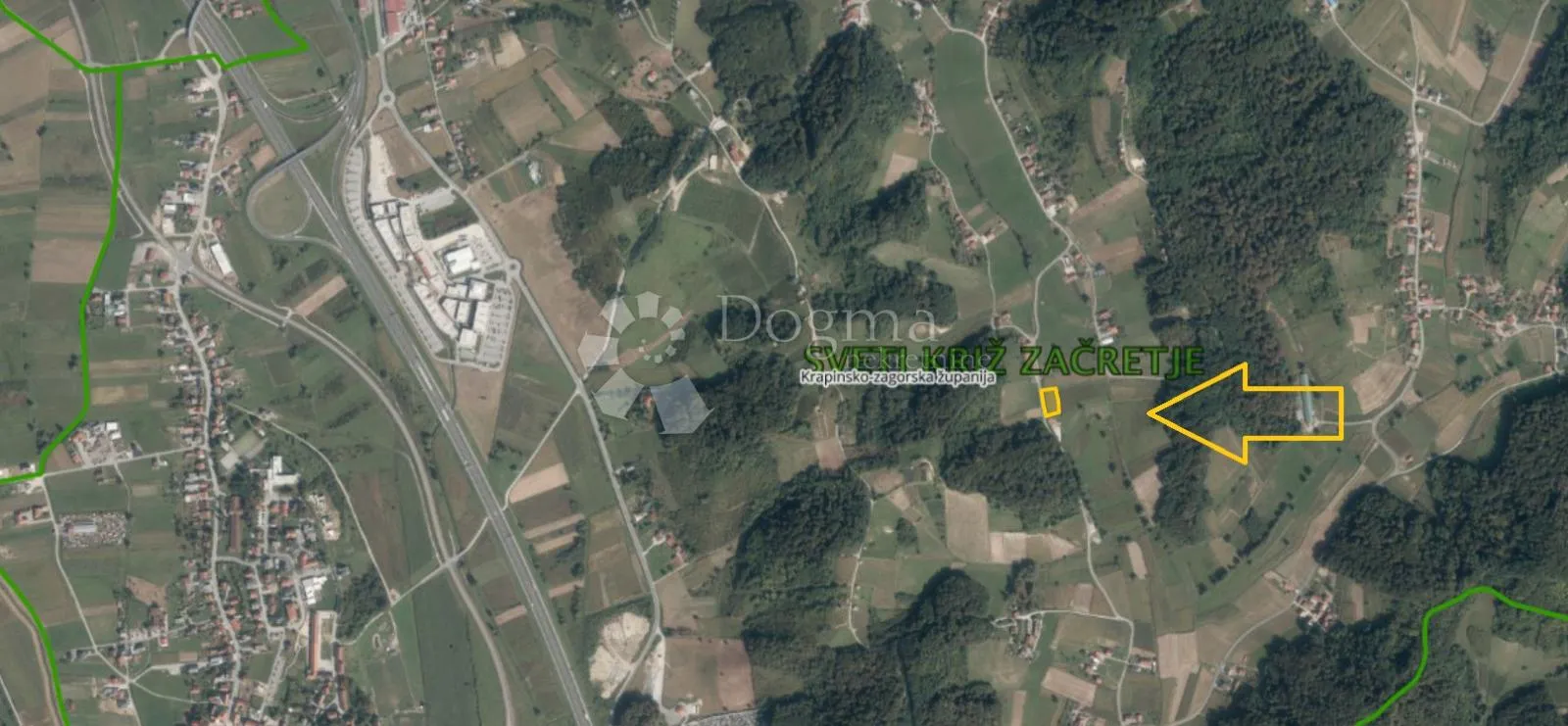 građevinsko zemljište 1.949m² nadomak centra sv. križa začretja! - slika 4