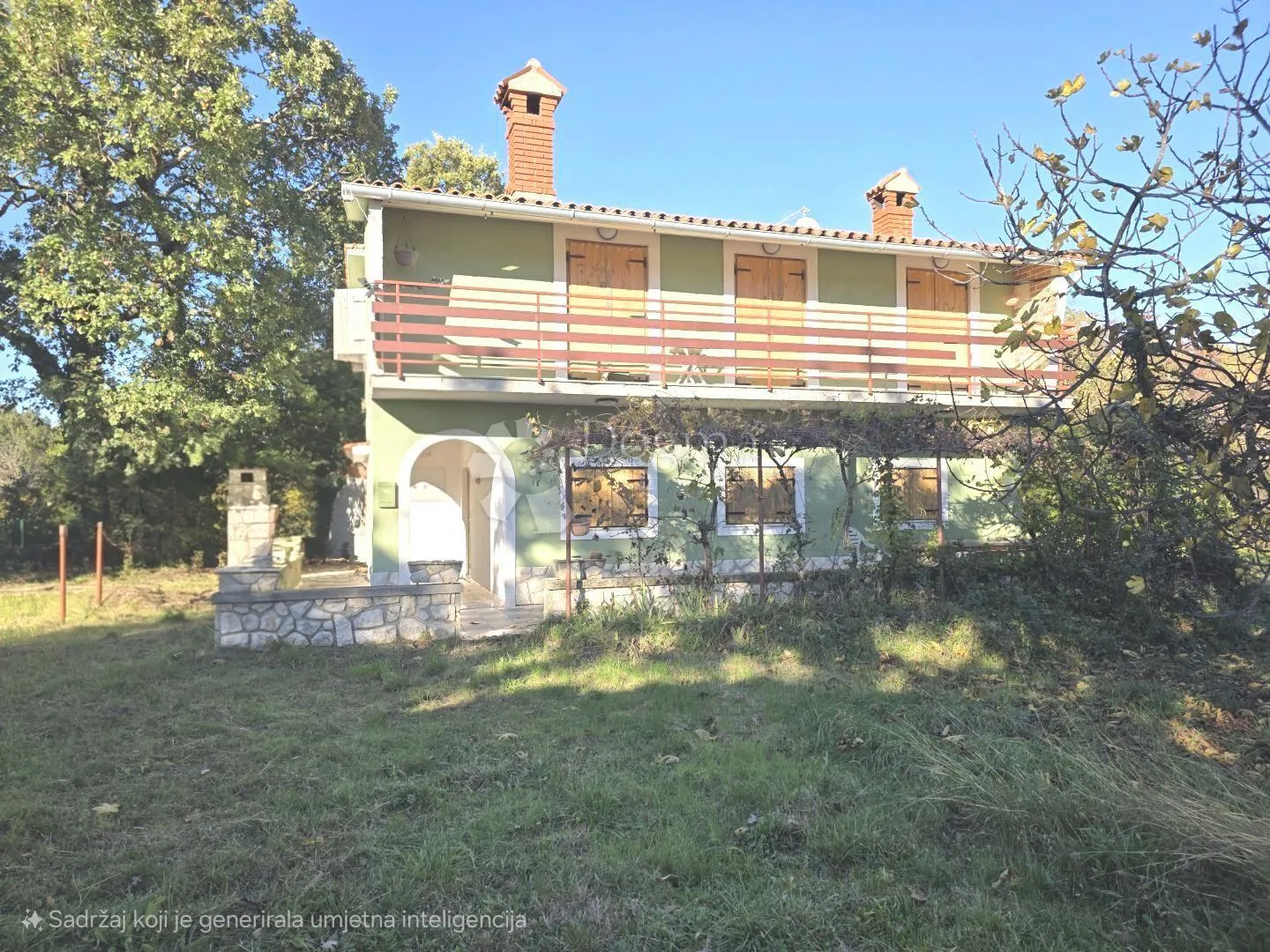 labin, kuća sa odvojenim studio apartmanom i garažom nedaleko labina - slika 27