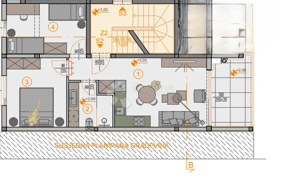 ekskluzivno! novogradnja štinjan - 58 m2, 1. kat (z1 s2) - slika 4
