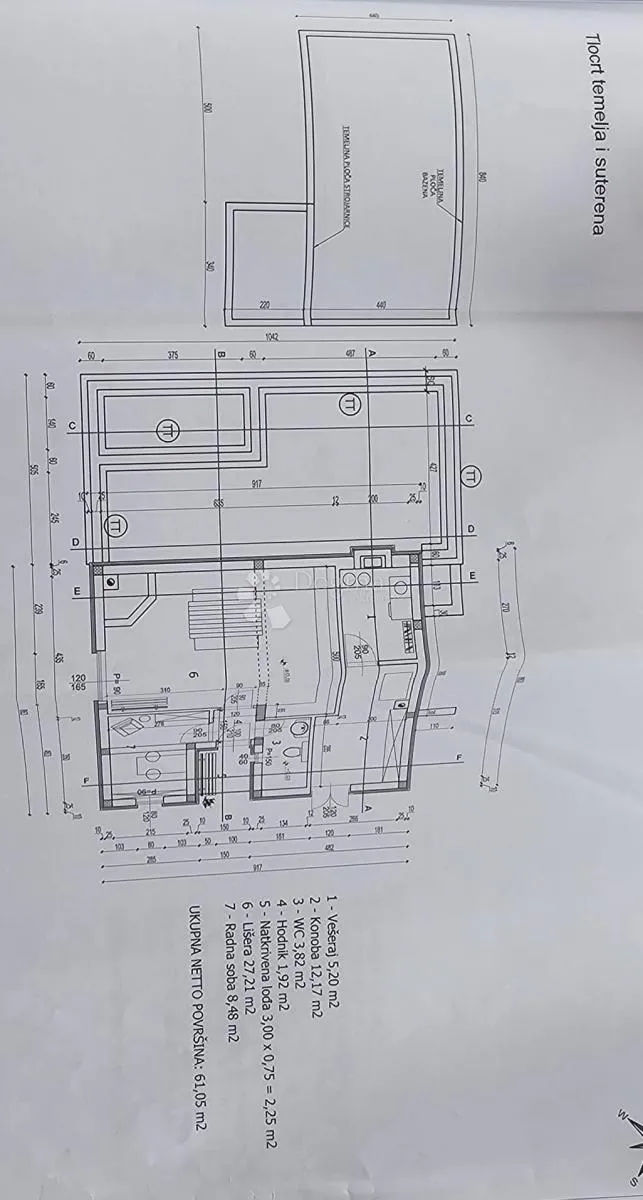 prilika - kuća u roh-bau fazi u srcu istre - slika 8